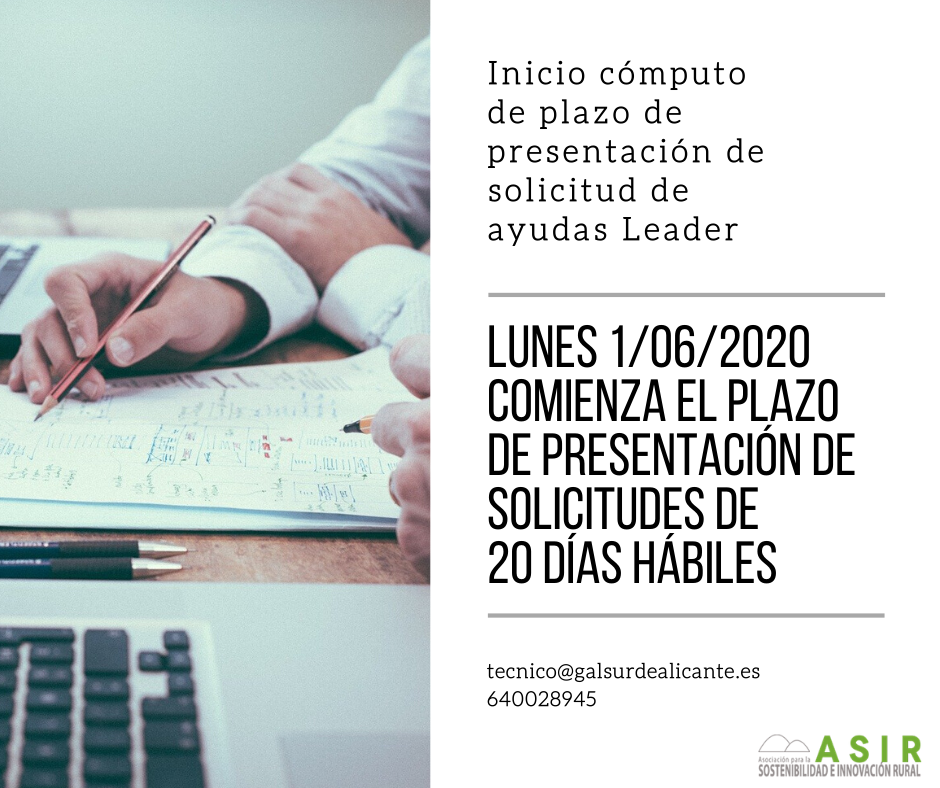 Solicitudes leader desde 1 de junio